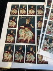 Large Junk Journal Material Victorian Advertising uncut laminated Ephemera