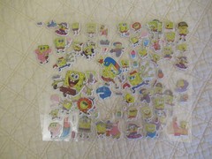SpongeBob SquarePants Sticker Sheets (6-Set) (Scrapbooking, Crafts & More!)