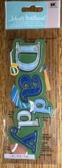 Jolees Daddy Title Happy Fathers Day #1 Dad Handy Man Tools Scrapbook Stickers