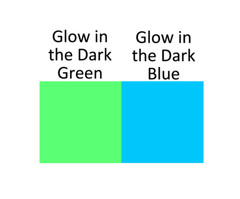 Green Glow in the Dark Star Stickers! – Choose a Size!