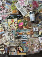 NEW 162 Piece Scrapbook Sticker & Embellishment Bundle • Multi Themed