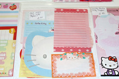 MIX RARE & VINTAGE SANRIO LOT HELLO KITTY STATIONERY STATIONARY LARGE SET