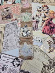 Scrapbook Romantic Vogue Fashion Style Craft Accessories Mixed Lot