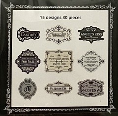 Decorative Quote Stickers for Scrapbooks & Journals – 30 Count – Your Choice