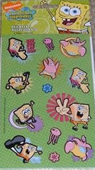 Spongebob Squarepants Karate Scrapbook Stickers Set of 4 Packs