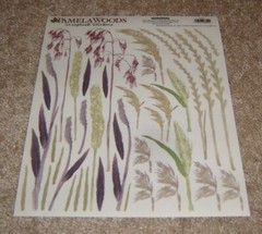 Creative Imaginations 8×10 Sticker Sheet ~ by Pamela Woods….Field Grass