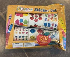 Vintage 90s Sandylion Sticker Set in box Stickers Set 1008 Stickers
