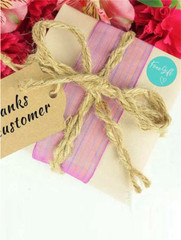 500ct ~ Stickers 1″ FREE GIFT 💖 Labels On Roll 💖 for SMALL BUSINESS Gratitude
