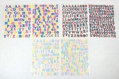 Creative Memories MINI ABC/123 Sticker Sets – U PICK Sassy & Classy Vintage