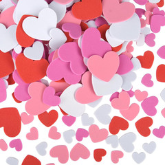 350 Pcs Foam Heart Stickers Colorful Self Adhesive for Valentine’S Day Decor