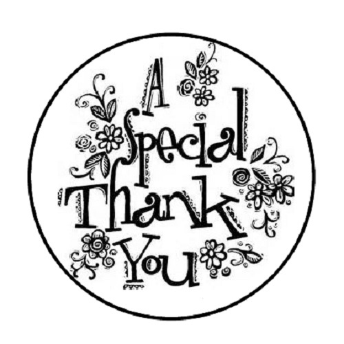 48 A Special Thank You!!! ENVELOPE SEALS LABELS STICKERS 1.2″ ROUND