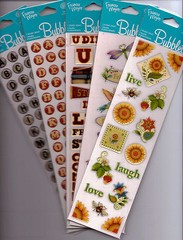 Frances Meyer Bubblets sticker sets- Various Themes – You Choose- Super Cute!!