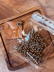 Bronze mini needles/ push pins (100 count)