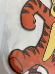 Disney TIGGER Butterflies 3-d Puffy Sticker Large Sandylion Vintage 🧡New