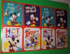 Disney Junior Mickey Mouse Valentine’s Day Sticker Cards 8 Count Paper Magic