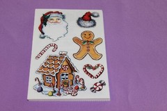 PSX Designs ROLL of 25 Sheets of Vintage RARE Christmas Sweets Stickers!