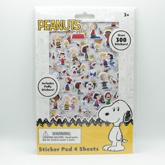Peanuts Snoopy Stickers Over 300 Stickers Puffy Stickers 4 Sheets Party Favor