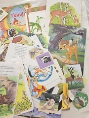 Disneys Bambi Ephemera Bundle 100 Pc Paper Journals Scrapbooks