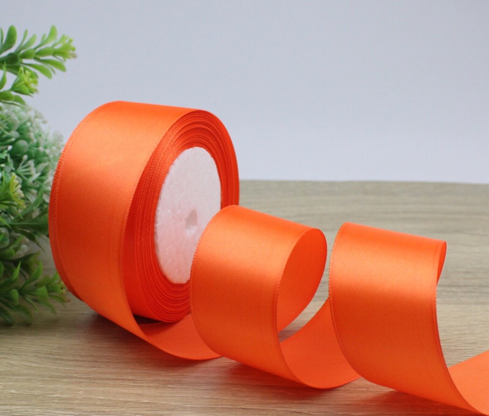 50mm Width Satin Ribbon Scrapbook Wedding Wrap Party Decor Gift Packing $3.19/M