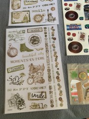 Scrapbooking Sticker Collection – Travel Mexico Alphabet Adventure Themes