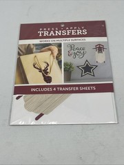 DCWV Press & Apply Transfers – Christmas Theme – Winter