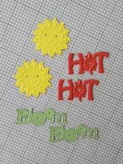 Hot Off The Press Citrus Creative Kit And Brad Buddies Assortment