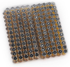Gold Gems – 6MM Gem Stickers for Crafts 12 Identical Sheets Classpack, Gold Face