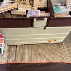 Over 175pc Mixed Lot of Rubber Stamps For Crafting Scrapbooking in Organizer