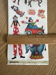 RHTF Paper Adventures Circus Sticker ROLL- Over 25 Sheets, Stickers