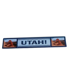 S.R.M. Press Utah! 6″ States Titles Planner Sticker Blue Travel Scrapbook