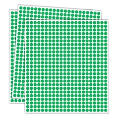 1/4″ Green Dot Stickers 2750 PCS Small Round Circle Stickers Tiny Mini Little…