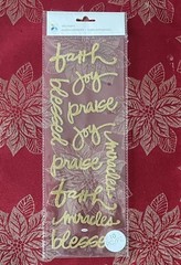 YOU CHOOSE – FAITH RELIGIOUS 3D STICKERS JOLEE’S K & COMPANY SOFT SPOKEN & MORE