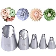 Chrysanthemum Sunflowers Peony Piping Tip,Rose Flower Tulip Frosting Tips,Ici…