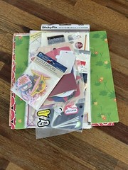 Scrapbooking Cardstock, Sticker And Magnet Square Bundle