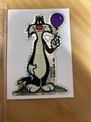 (1) Vintage Stickers 80s PRISM VENDING Machine LOONEY TUNES SYLVESTER VTG 1985