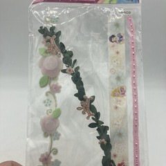 EK Success Disney Princess Stickers Borders Cinderella Belle Ariel Aurora Vine