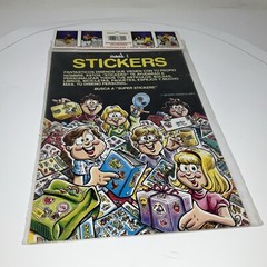JULIO – Vintage 80s Celebrity Stickers Self-Adhesive/Removable by Mark I Spanish