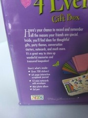 Friends Forever Gift Box paper craft, scrapbook, and stickers