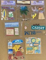Hawaii Scrapbook Cardmaking Lot! Stickers, Etc. Jolee’s Boutique, Creative Imag.