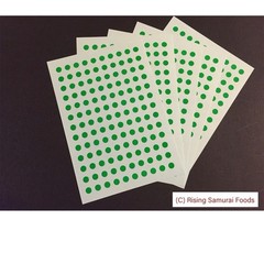 3250pcs X 5mm 5 Color Round Circle Spot Dot Marker Adhesive Stickers Japan