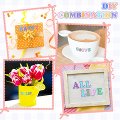 880 Colorful Letter Stickers – 10 Sheets Self Adhesive for DIY Crafts