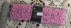 Floral FELT BRAIDS Flat LT PINK Apprx 6cm Wide & 1 Metre Long 10 Colours Availbl
