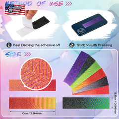 Gersoniel 36 Pcs Anxiety Sensory Strips Sticker for Mood Calming, Mental Health