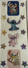 STITCH Stickers(14pc)Hawaiian Girl•Cartoon•Lilo•Disney•Fugitive Alien•Stars•￼