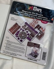 ArtBin Magnetic Die Sheets 6972AB White/Black Magnet Craft ONLY 2 out 3