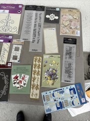 A Lot Of 25 Scrapbooking Craft Items lot # 3 b070