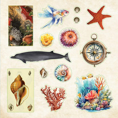 Poseidon’S Kingdom Sticker Book (Over 700 Stickers!) (Sticker Books)