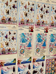Disney Frozen Elsa Anna Olaf 199+ Stickers, Princess Let it go Sticker Lot