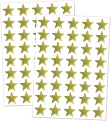 8 Colors, 1000 Pack, Foil Star Metallic Stickers, 0.6″ Diameter