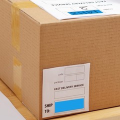 Blue Rectangle Stickers 3 x 1 Inch Color Coding Labels Vinyl Roll Self-Adhesi…